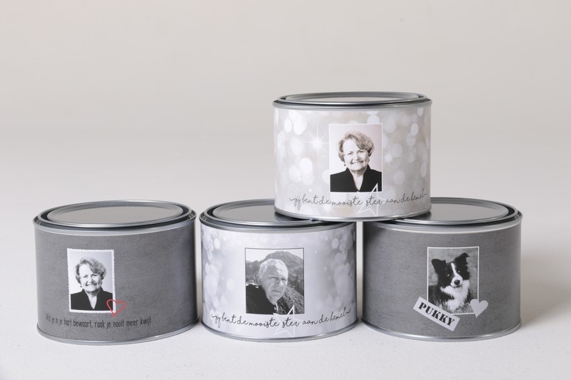Herinnerings soja wax kaars