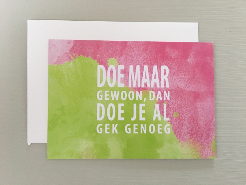 Doe Maar gewoon