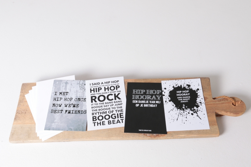 Kaart Hip hop div.