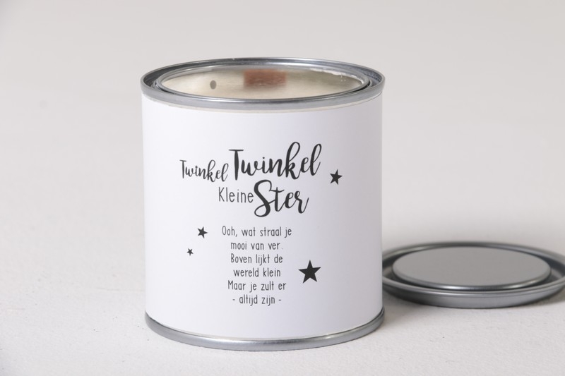 Soja wax kaars Twinkel