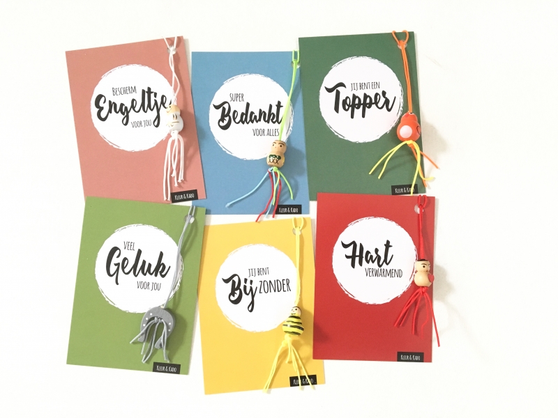 Gelukskaartje kleur