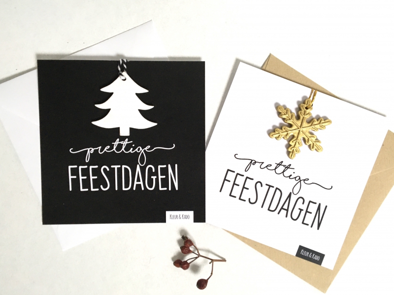 Gelukskaart groot Kerst