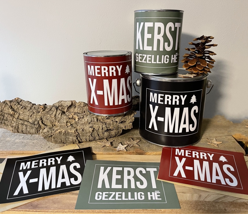Kerst Kaart Kleur